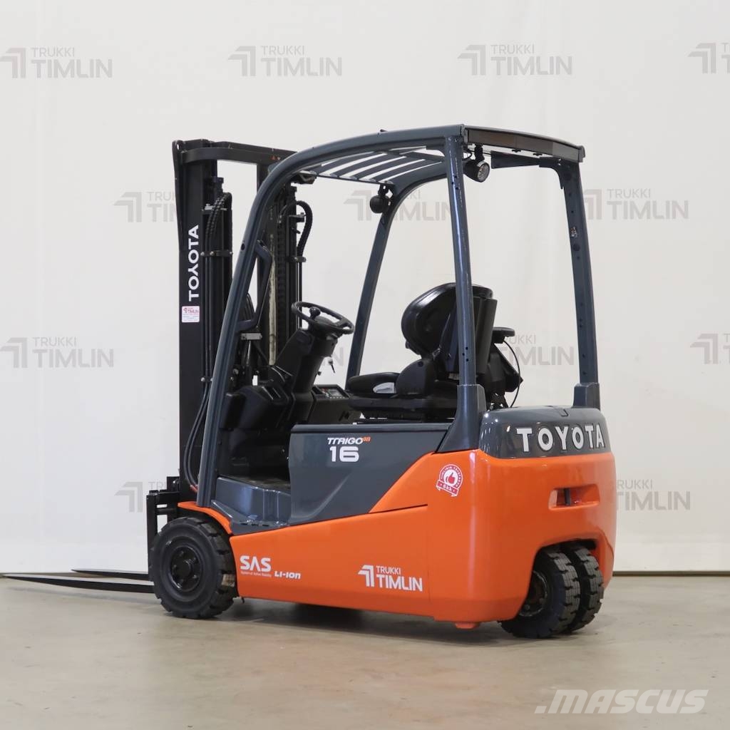 Toyota 8FBE16T, Li-ion Electric forklifts