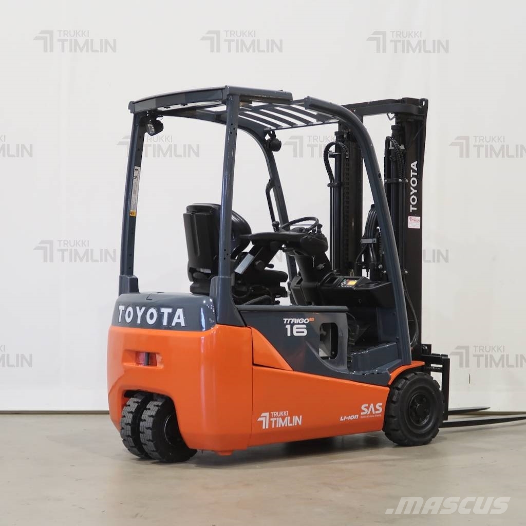 Toyota 8FBE16T, Li-ion Electric forklifts