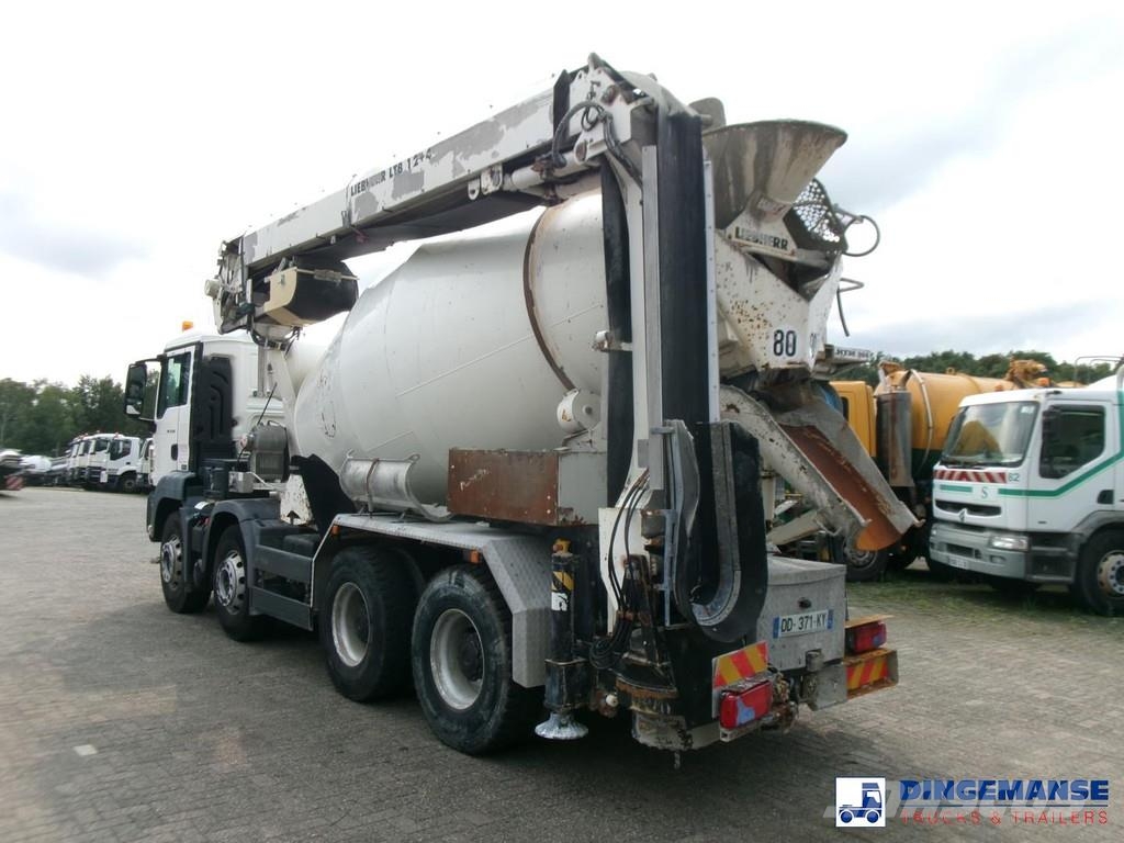 MAN TGS 32.360 8X4 Euro 6 Liebherr concrete mixer 8 m3 Camiones hormigonera