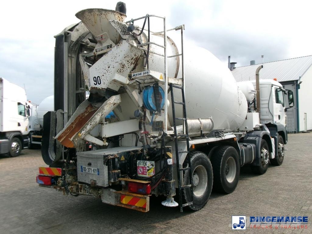 MAN TGS 32.360 8X4 Euro 6 Liebherr concrete mixer 8 m3 Camiones hormigonera