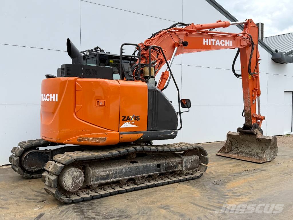 Hitachi ZX135US-6 - Hammer Lines / Automatic Greasing Bagri goseničarji