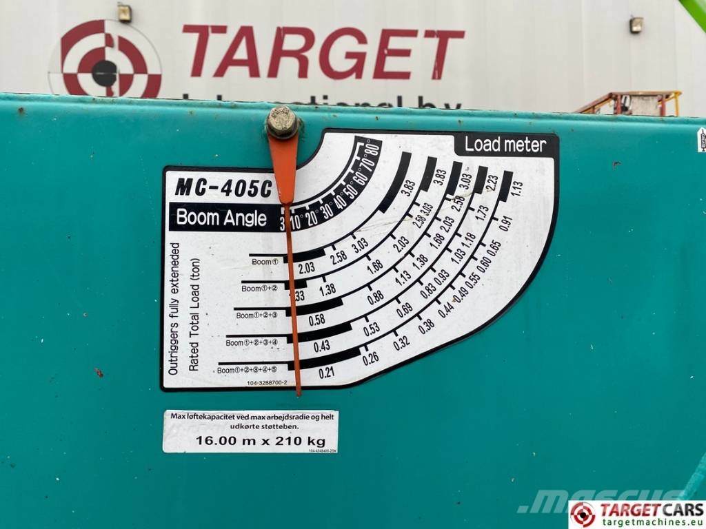 Maeda MC405CRME Tracked Crane BiFuel 3.83T 1680cm Minigrúas
