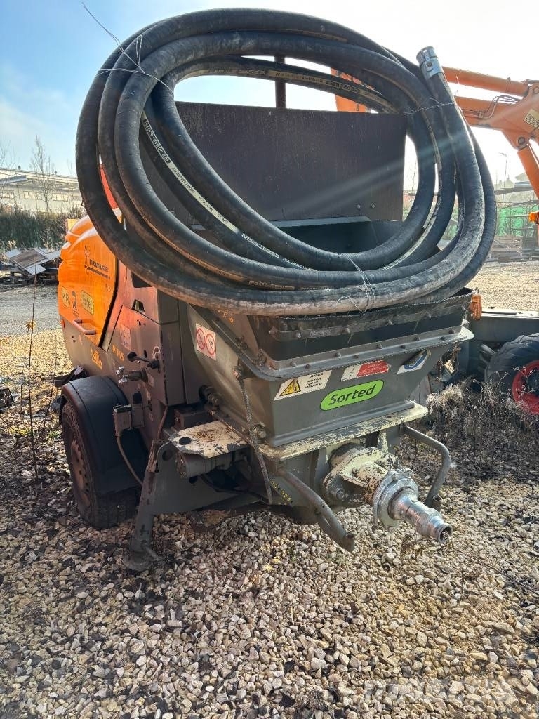 Putzmeister P 715 TD Betono siurbliai