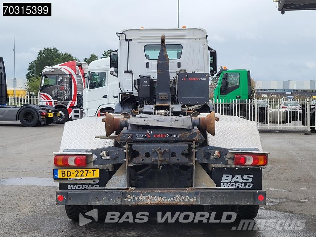 Mercedes-Benz Arocs 3248 8X4 HIAB XR26Z59S containersystem Big-A Hook lift trucks