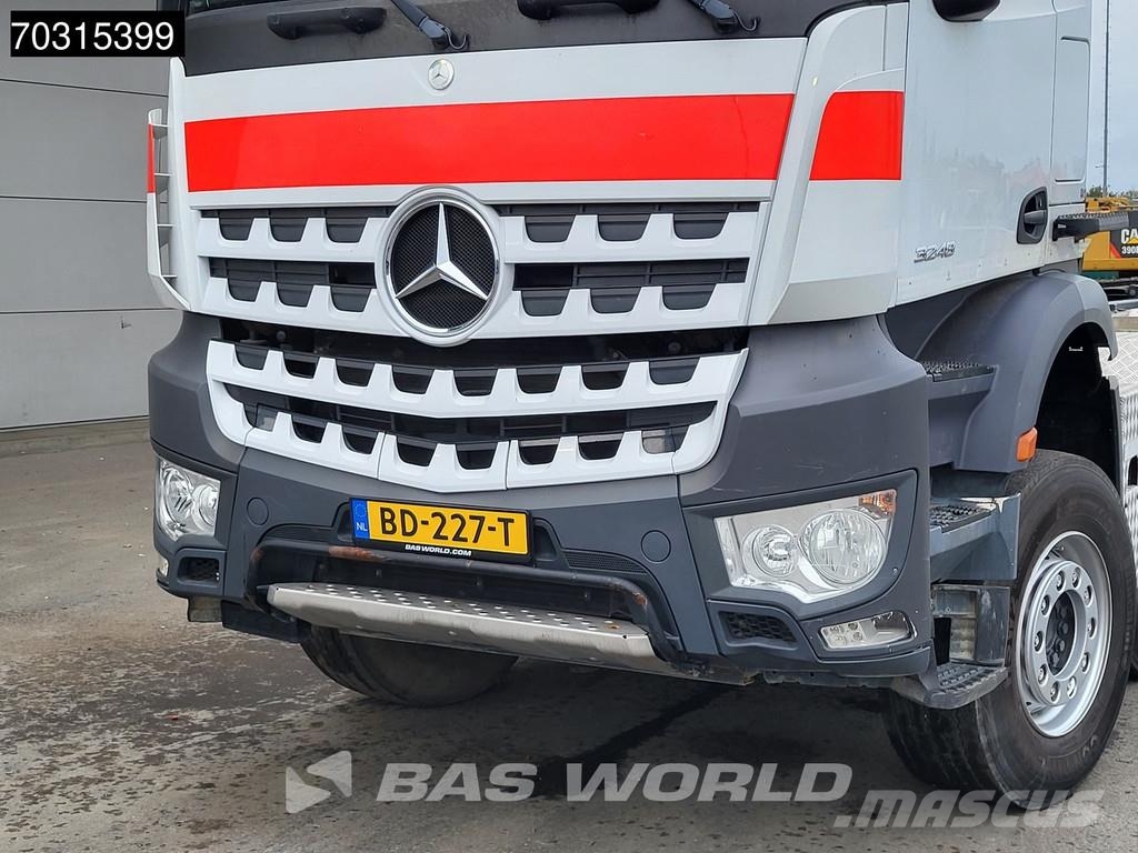 Mercedes-Benz Arocs 3248 8X4 HIAB XR26Z59S containersystem Big-A Hook lift trucks