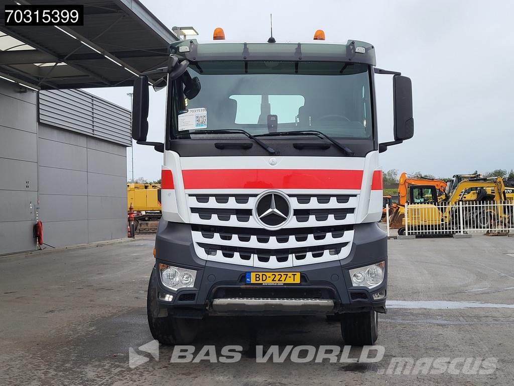 Mercedes-Benz Arocs 3248 8X4 HIAB XR26Z59S containersystem Big-A Hook lift trucks