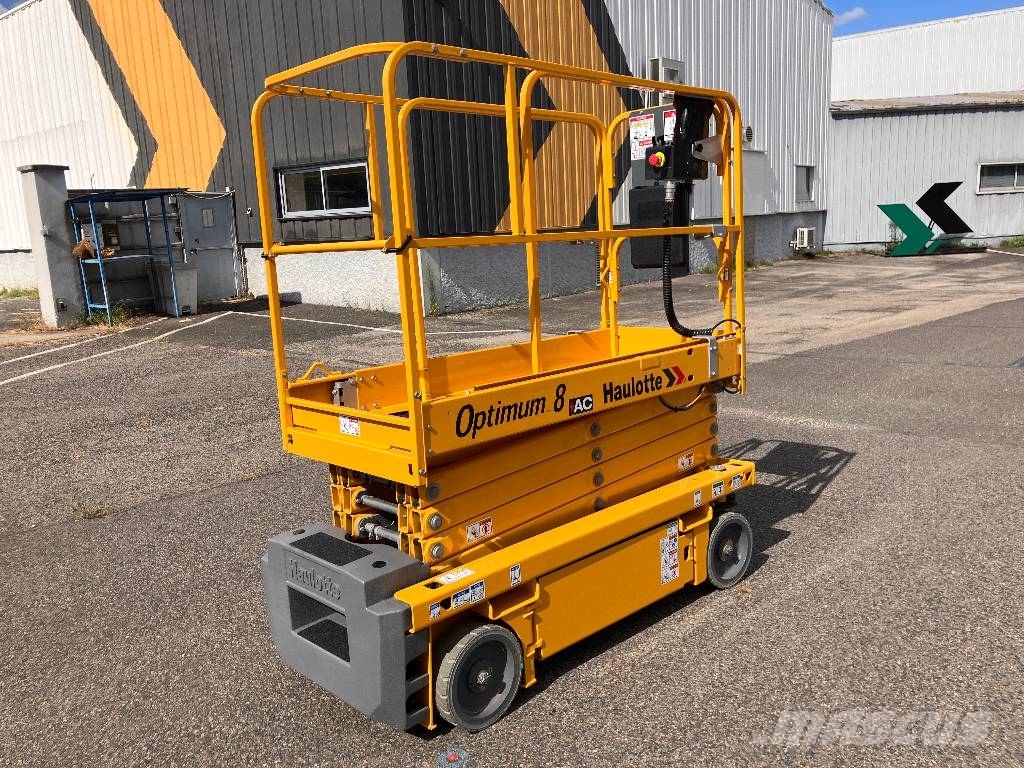 HAULOTTE OPTIMUM8 - NEW BATTERIES NEW WHEELS Saxliftar