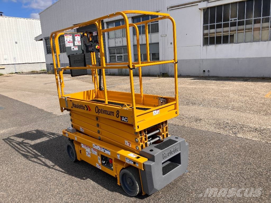 HAULOTTE OPTIMUM8 - NEW BATTERIES NEW WHEELS Saxliftar