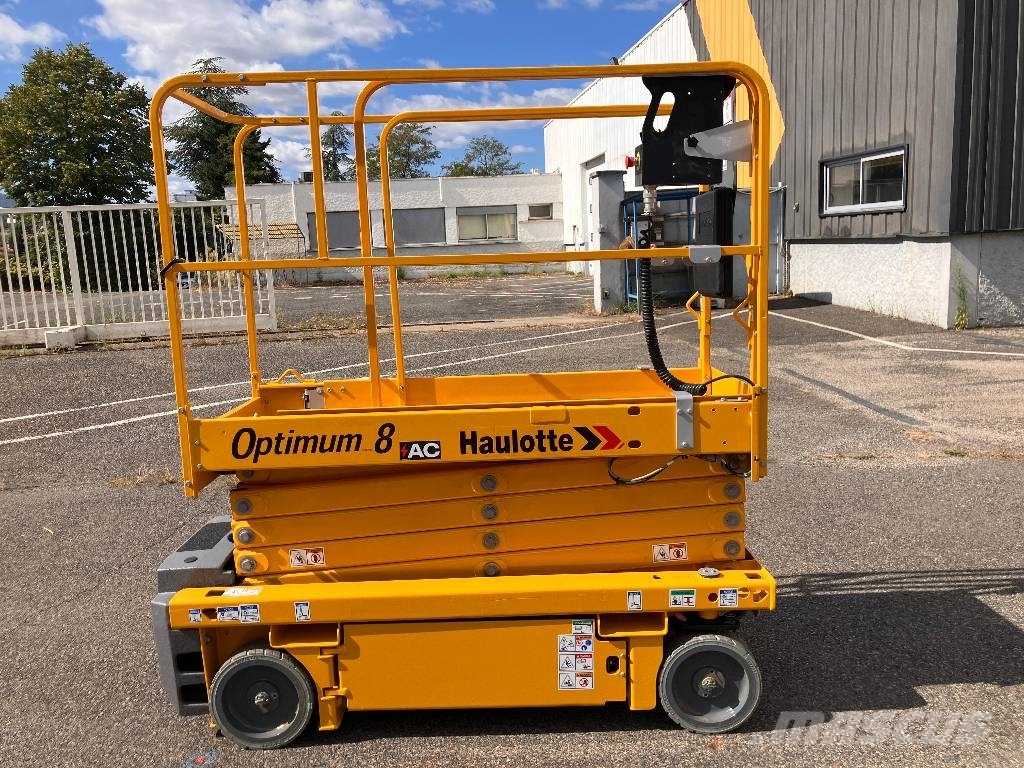 HAULOTTE OPTIMUM8 - NEW BATTERIES NEW WHEELS Saxliftar