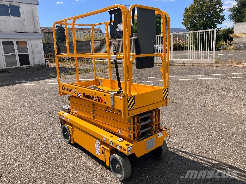 HAULOTTE OPTIMUM8 - NEW BATTERIES NEW WHEELS Saxliftar