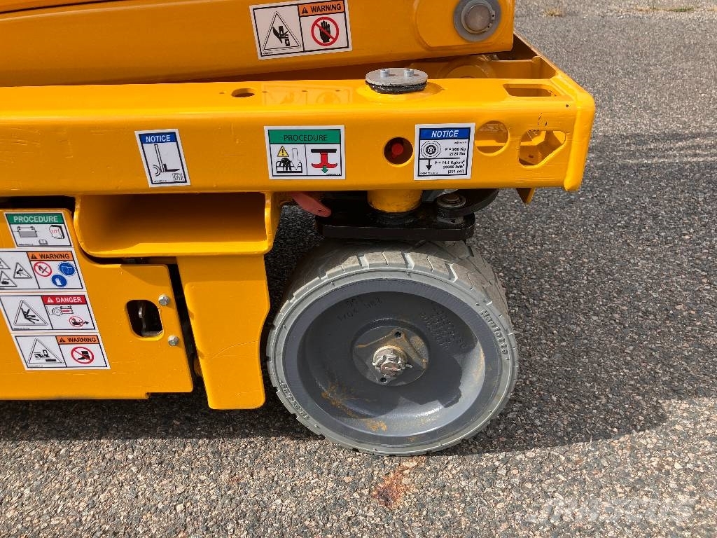 HAULOTTE OPTIMUM8 - NEW BATTERIES NEW WHEELS Saxliftar