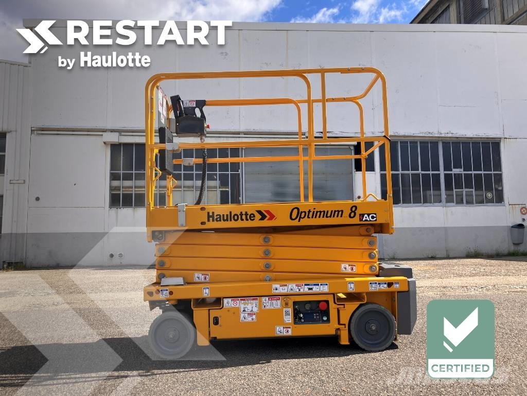 HAULOTTE OPTIMUM8 - NEW BATTERIES NEW WHEELS Saxliftar