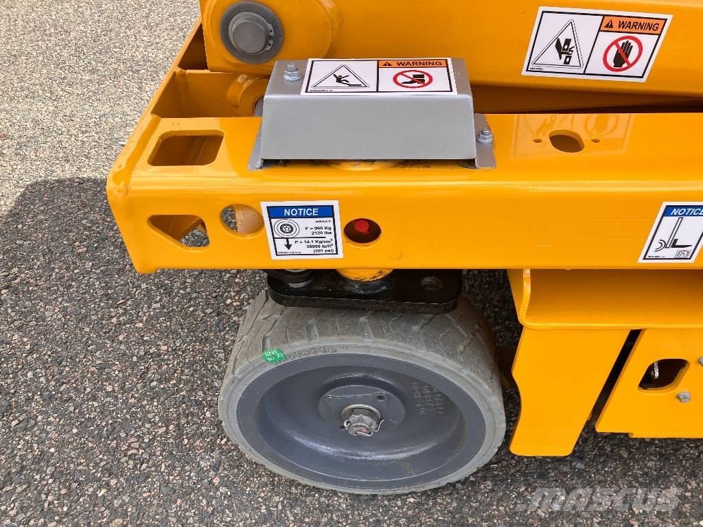HAULOTTE OPTIMUM8 - NEW BATTERIES NEW WHEELS Saxliftar