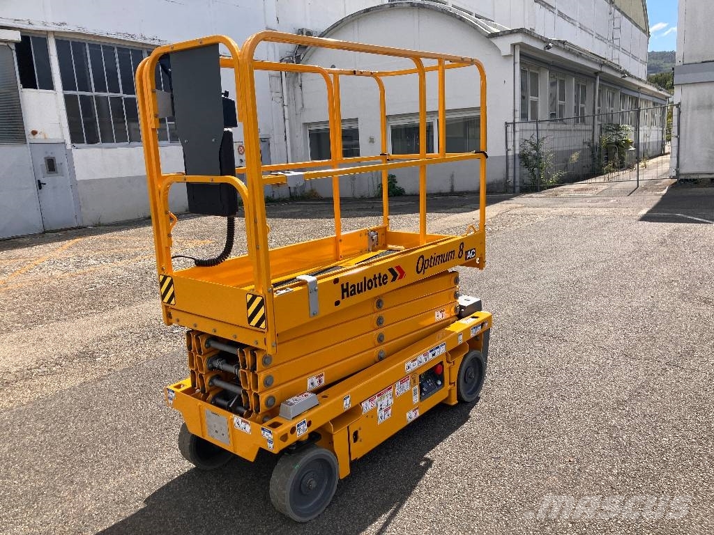 HAULOTTE OPTIMUM8 - NEW BATTERIES NEW WHEELS Saxliftar