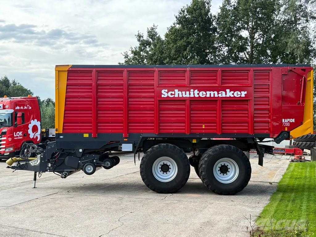 Schuitemaker Rapide 7200 Ladewagen Opraapwagen Snijwagen 600 vr Cosechadoras de forraje autopropulsadas