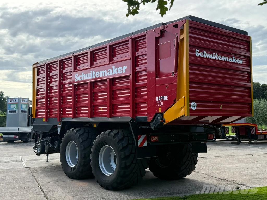 Schuitemaker Rapide 7200 Ladewagen Opraapwagen Snijwagen 600 vr Cosechadoras de forraje autopropulsadas