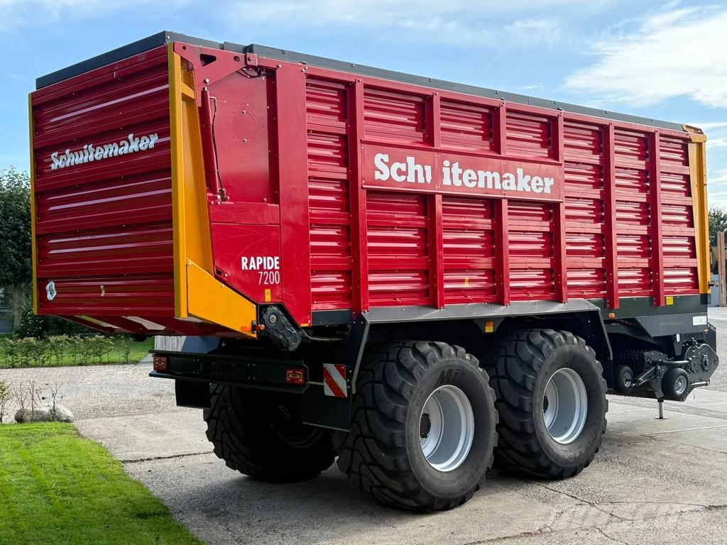 Schuitemaker Rapide 7200 Ladewagen Opraapwagen Snijwagen 600 vr Cosechadoras de forraje autopropulsadas