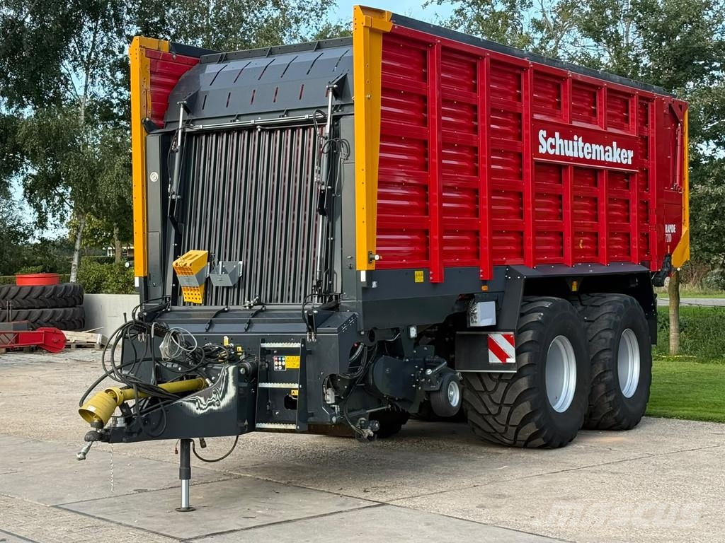 Schuitemaker Rapide 7200 Ladewagen Opraapwagen Snijwagen 600 vr Cosechadoras de forraje autopropulsadas