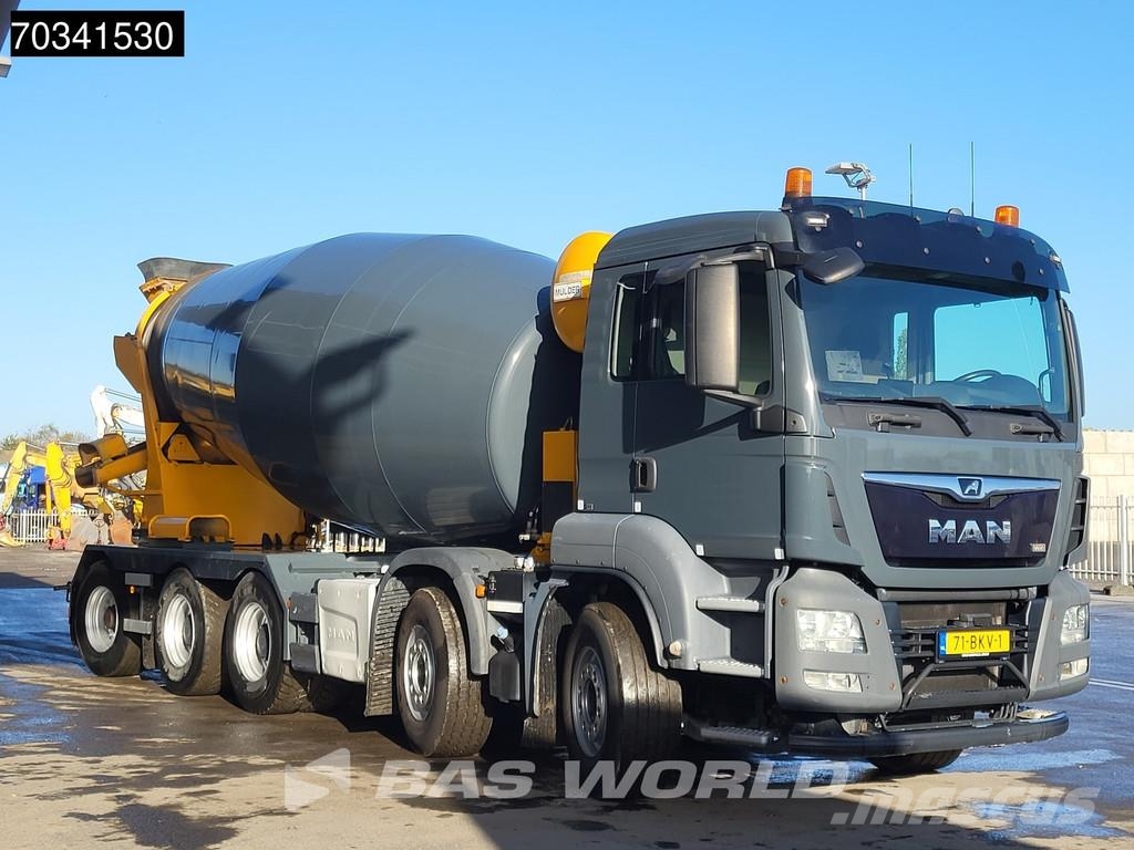 MAN TGS 41.420 TGS 10X4 15m3 Mixer NL-Truck Euro 6 Betonmixers en pompen