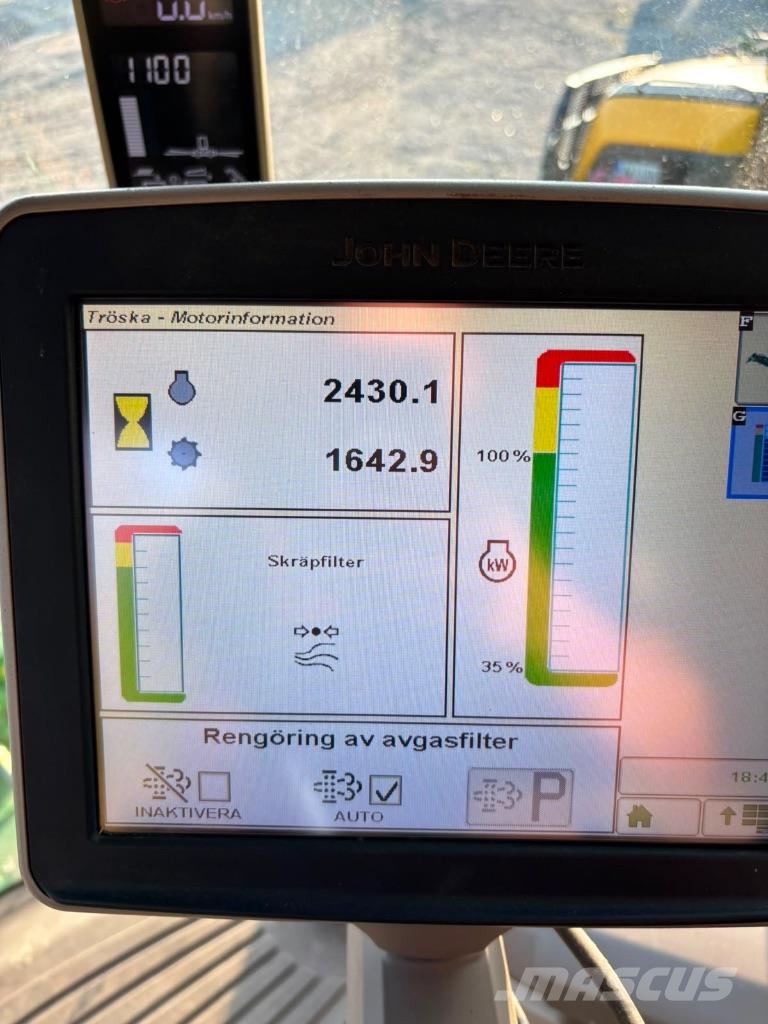 John Deere S 670 i Θεριζοαλωνιστικές μηχανές