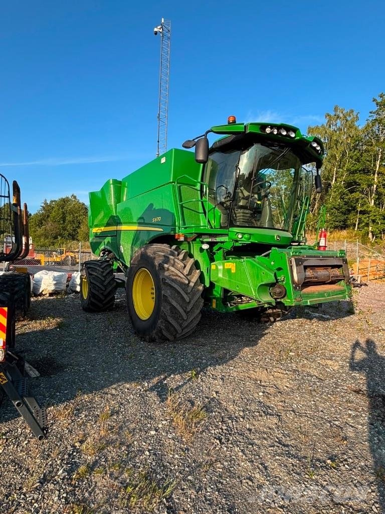 John Deere S 670 i Θεριζοαλωνιστικές μηχανές