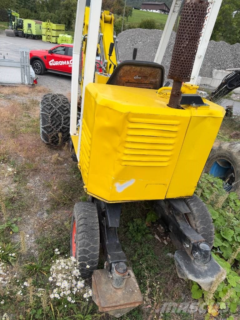 Menzi Muck Super Jolly Mobil Bageri na kotačima