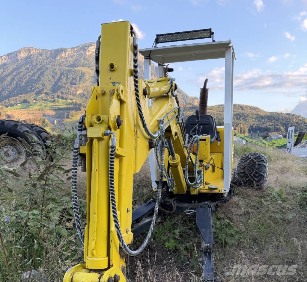 Menzi Muck Super Jolly Mobil Bageri na kotačima