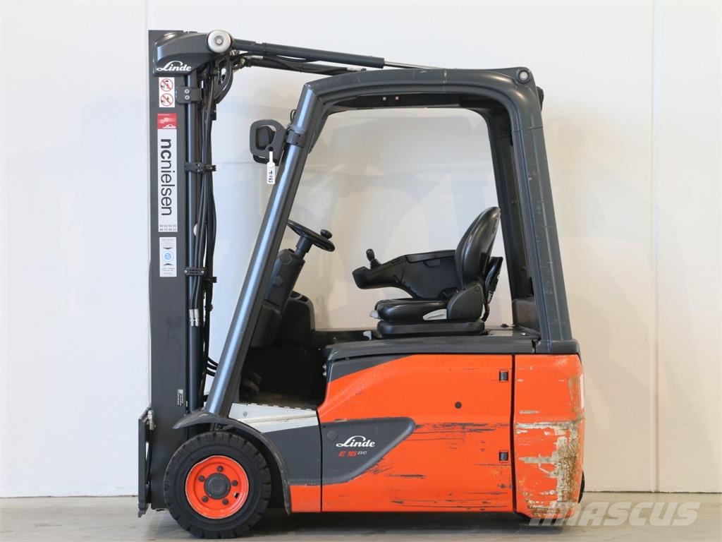 Linde E16 EVO/386-02 Elektrikli forkliftler