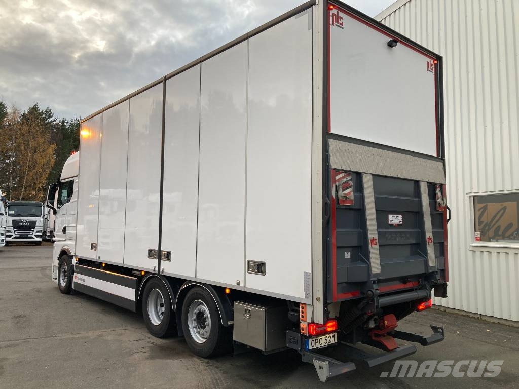 MAN TGX 26.510 6X2-4 LL CH Van Body Trucks