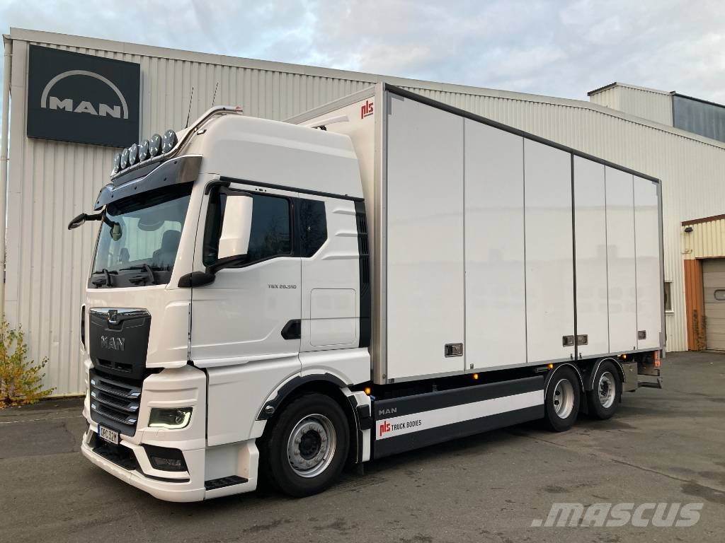 MAN TGX 26.510 6X2-4 LL CH Van Body Trucks