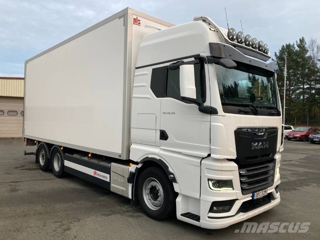 MAN TGX 26.510 6X2-4 LL CH Van Body Trucks