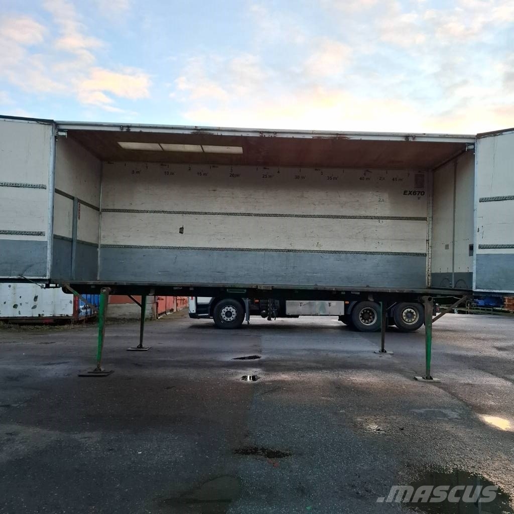 Fokor Kokosivuaukeava Preču konteineri