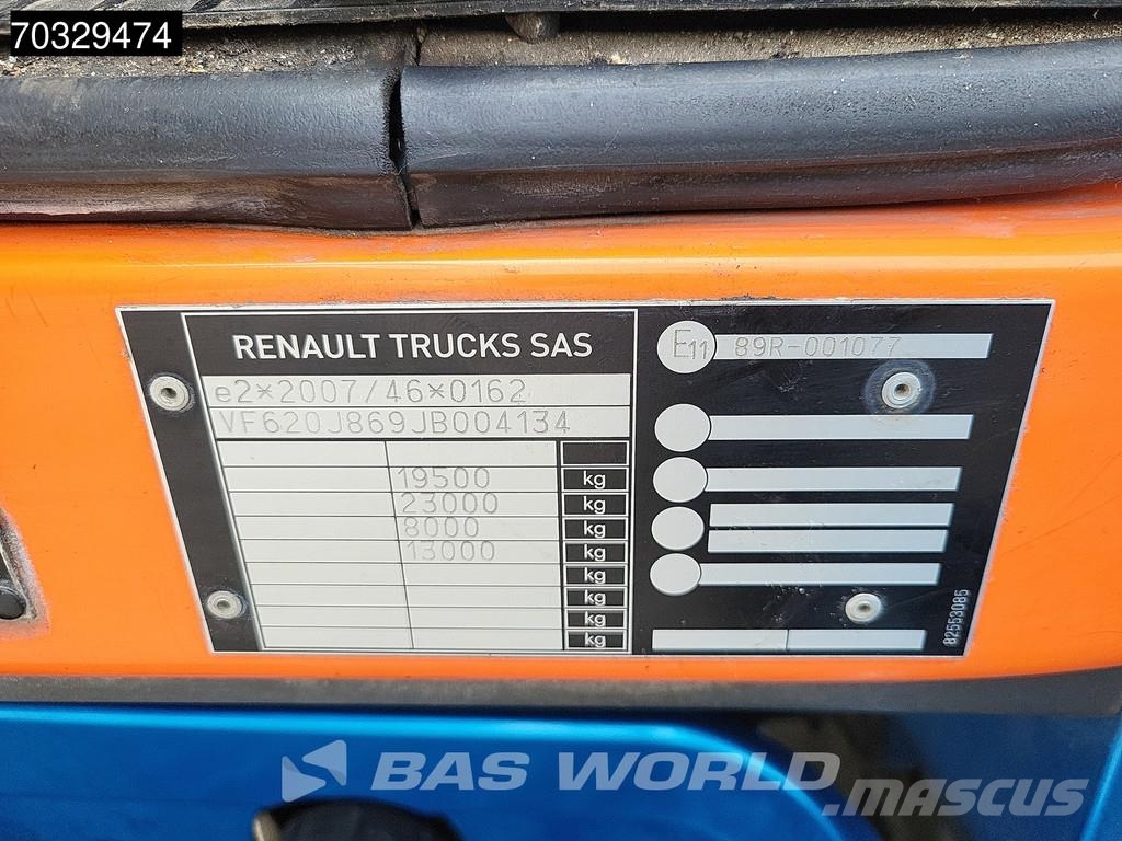 Renault D 320 4X2 19.5tonner 1500kg Ladebordwand Automatic Kastenaufbau