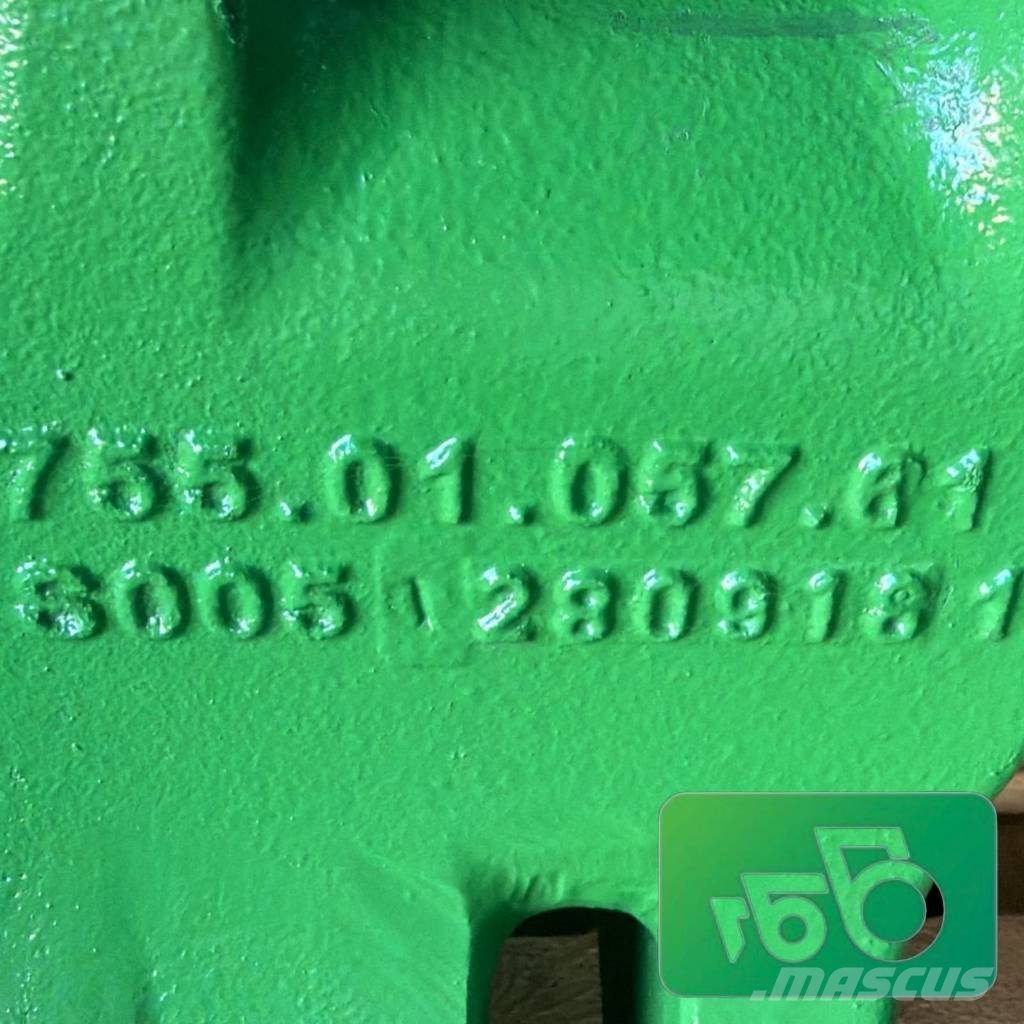 John Deere 6215R Differential Assembly 755.01.057.61 L220175 Chasís