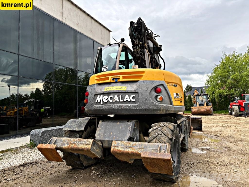 Mecalac 714 MW | CAT LIEBHERR 313 315 312 JCB JS 145 Wheeled excavators