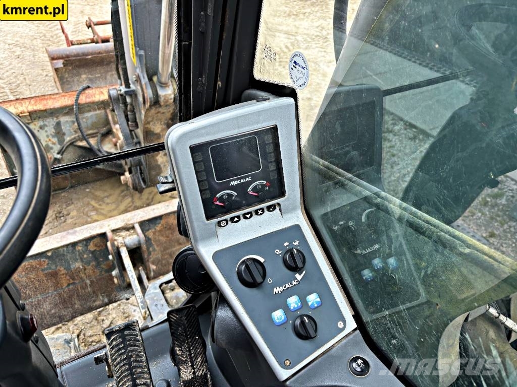 Mecalac 714 MW | CAT LIEBHERR 313 315 312 JCB JS 145 Wheeled excavators