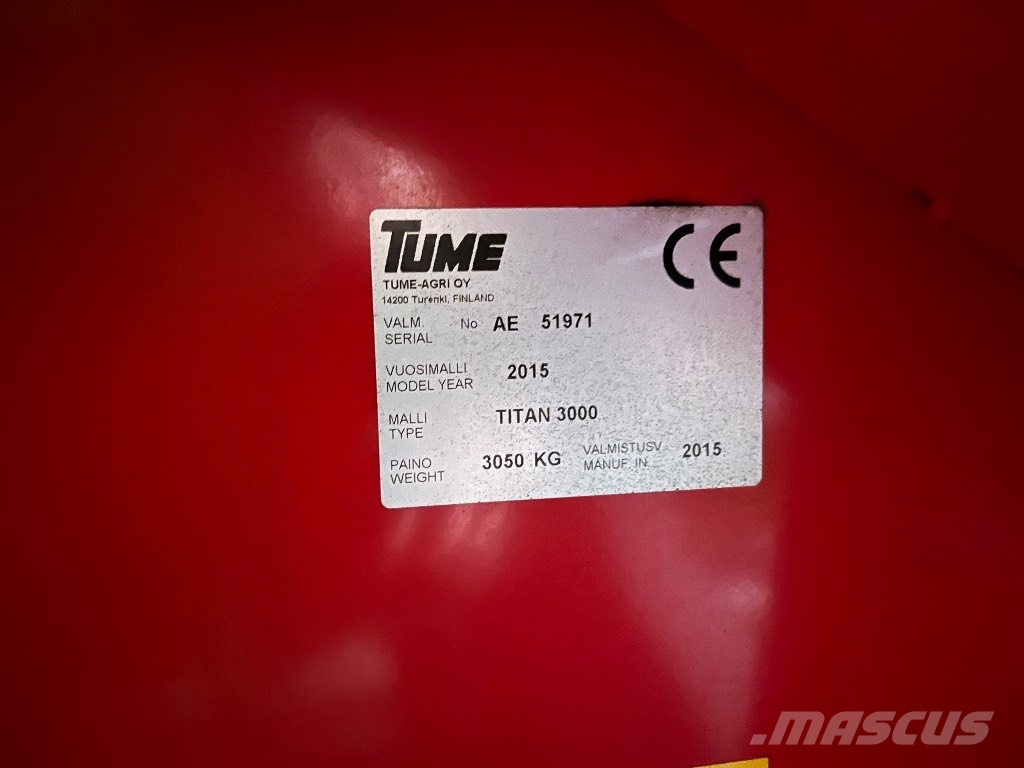 Tume Titan3000 Kombine hububat mibzerleri