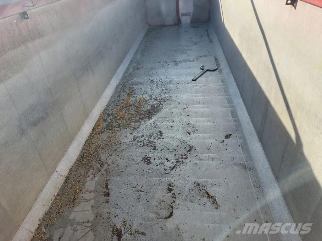 Stas Alu kipper 46 m3 | 3 asser | 2 x graan schuif Semirremolques de volteo