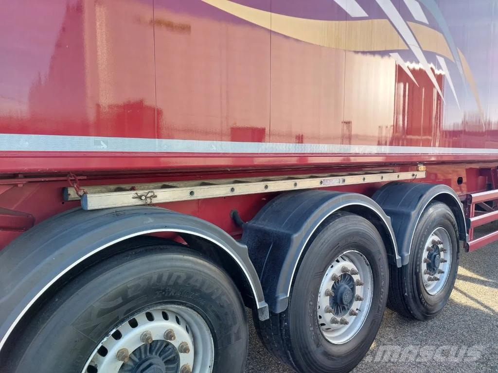 Stas Alu kipper 46 m3 | 3 asser | 2 x graan schuif Semirremolques de volteo