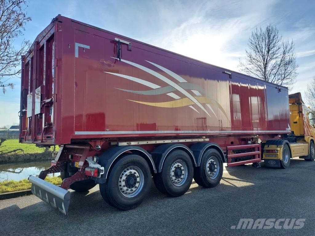 Stas Alu kipper 46 m3 | 3 asser | 2 x graan schuif Semirremolques de volteo
