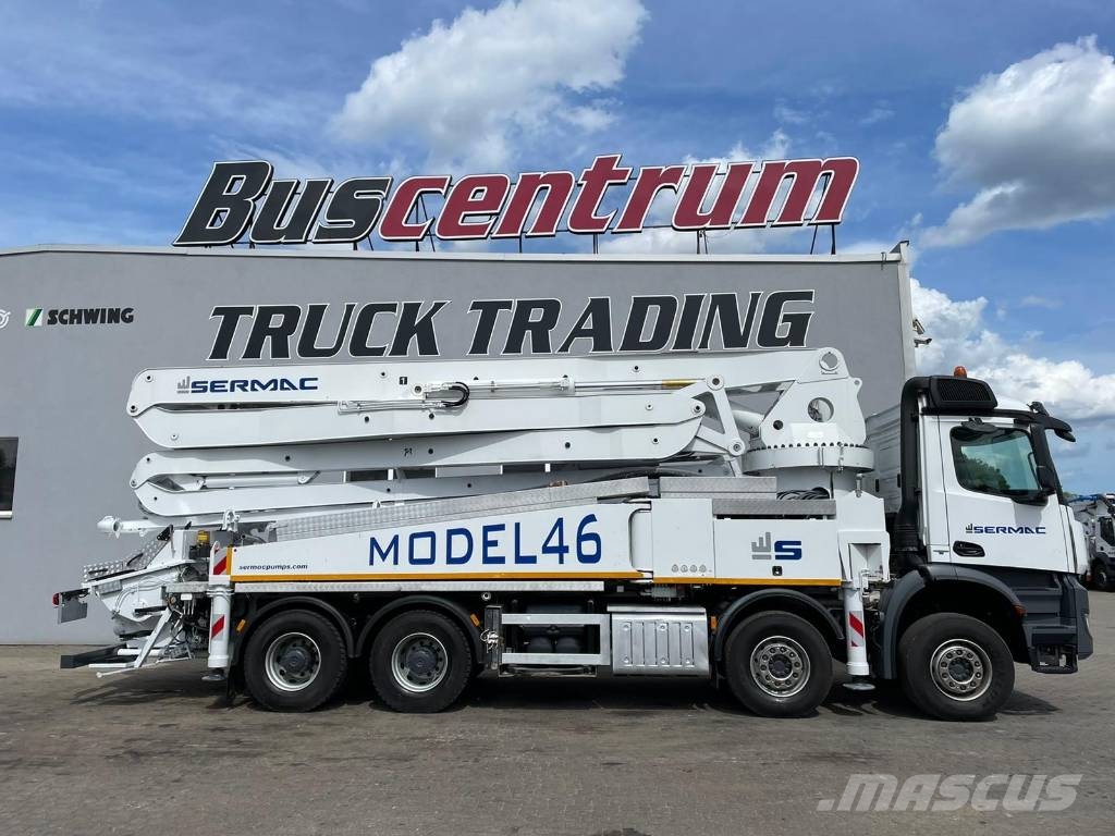Mercedes-Benz Arocs 4151 Sermac 42 m 5Z42 混凝土泵浦