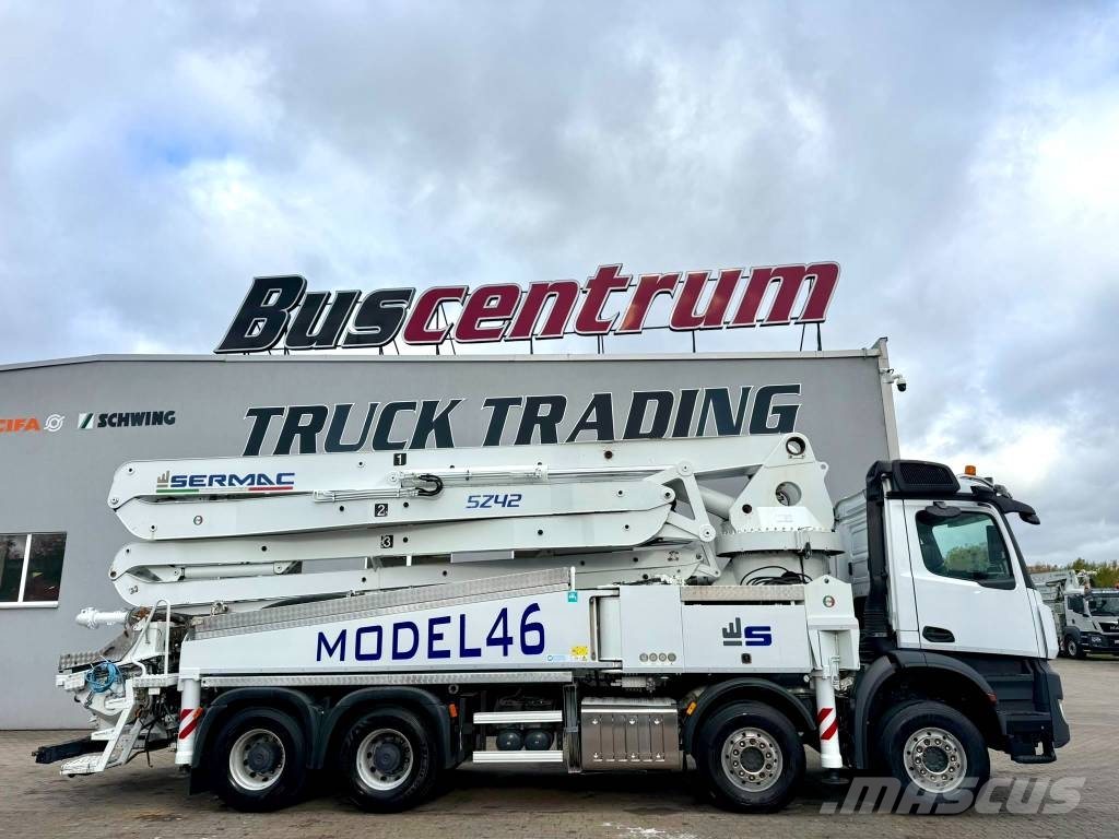 Mercedes-Benz Arocs 4151 Sermac 42 m 5Z42 Camión hormigonera