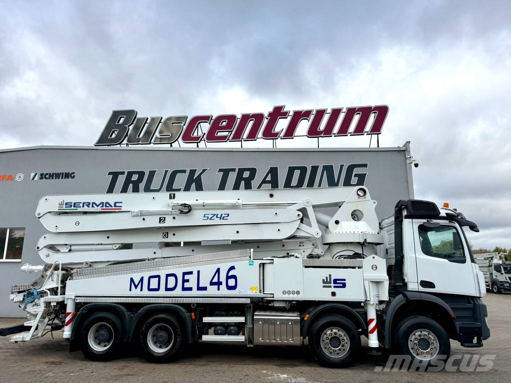 Mercedes-Benz Arocs 4151 Sermac 42 m 5Z42 Camión hormigonera