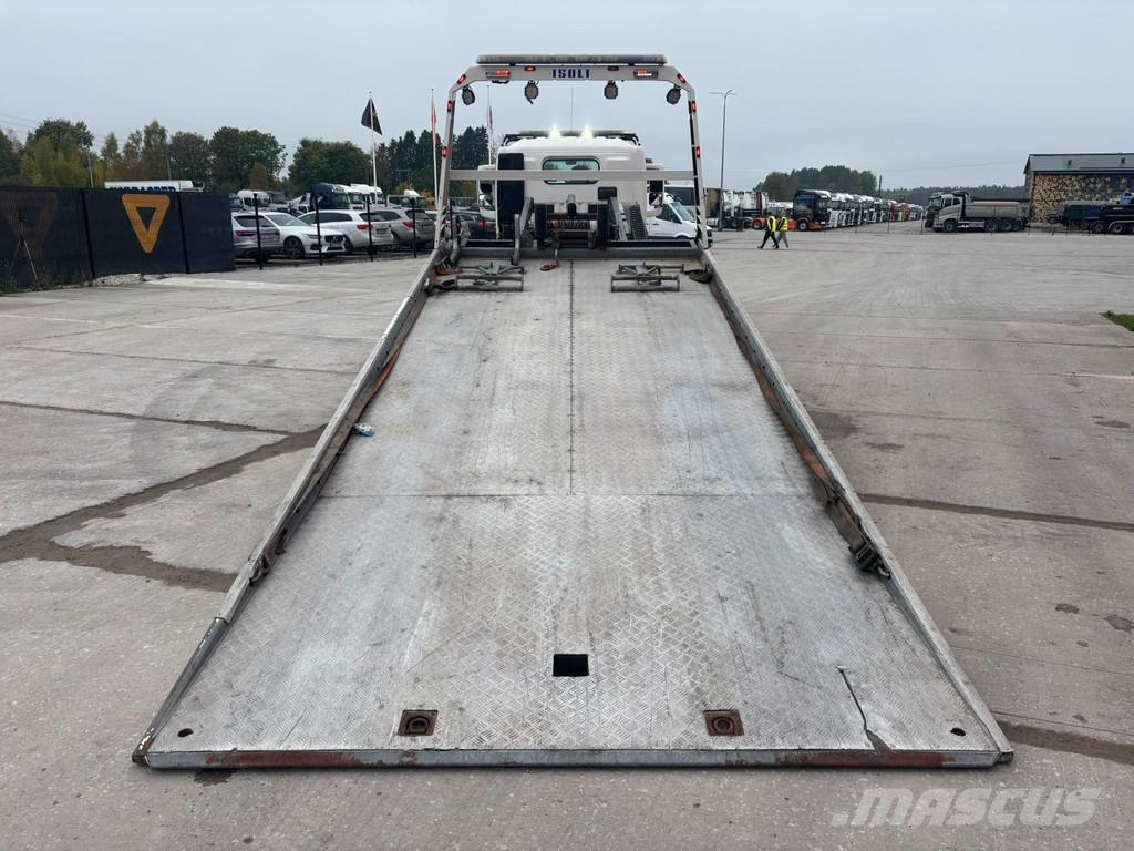 Renault D 7.5 4x2 ISOLI TRANSPORTER 2 / PLATFORM L=5520 mm Evakuatori
