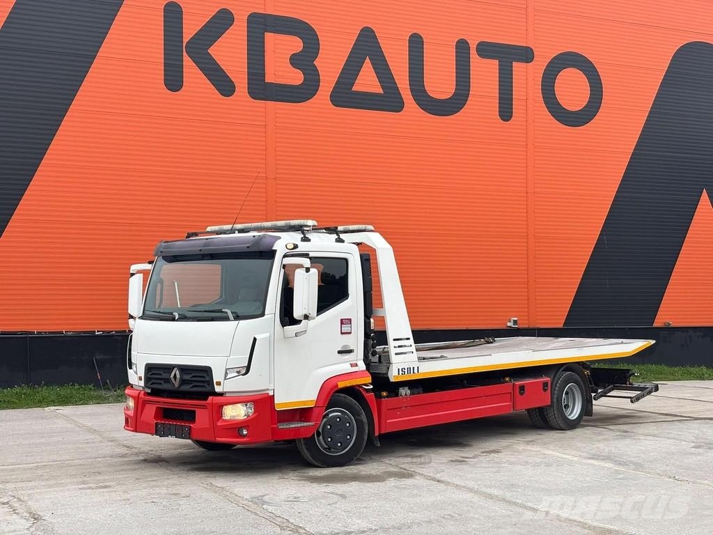 Renault D 7.5 4x2 ISOLI TRANSPORTER 2 / PLATFORM L=5520 mm Evakuatori