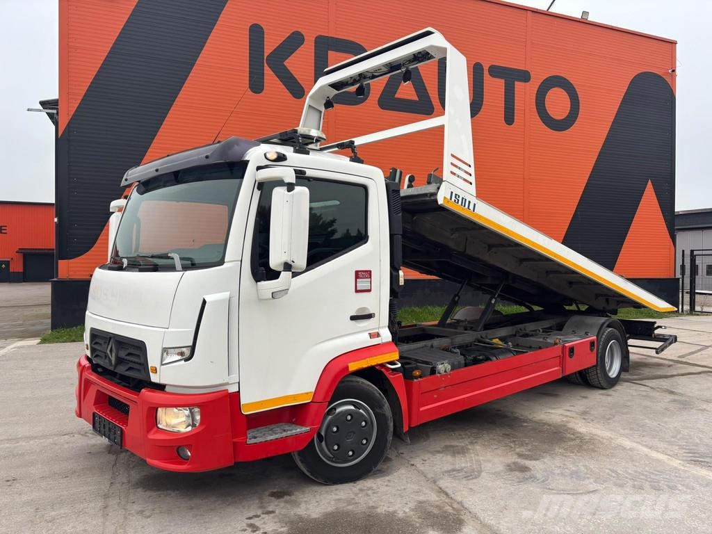 Renault D 7.5 4x2 ISOLI TRANSPORTER 2 / PLATFORM L=5520 mm Evakuatori