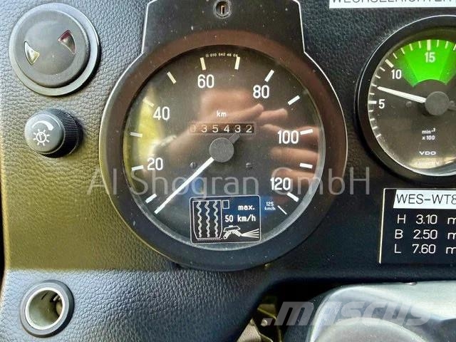 Mercedes-Benz SK 1222 V6/ 4x4/Seilwinde/35.000Tkm/Oldtimer 소방차