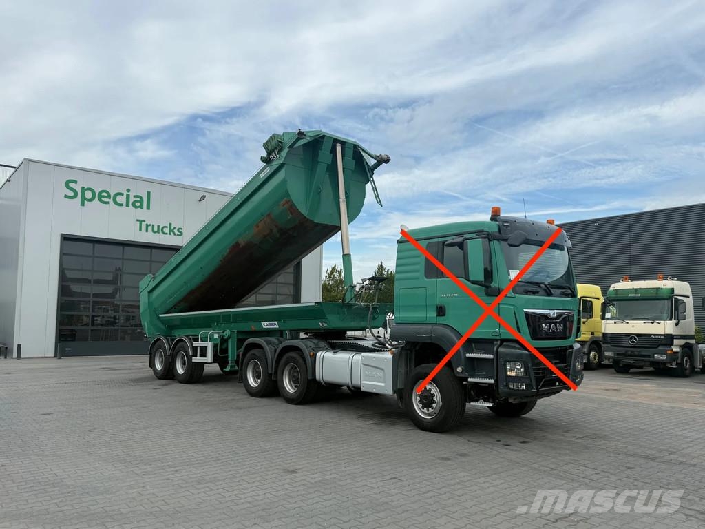 Kaiser Robuste S3302V 2-assige Kipper oplegger – Elektris Piekabes pašizgāzēji