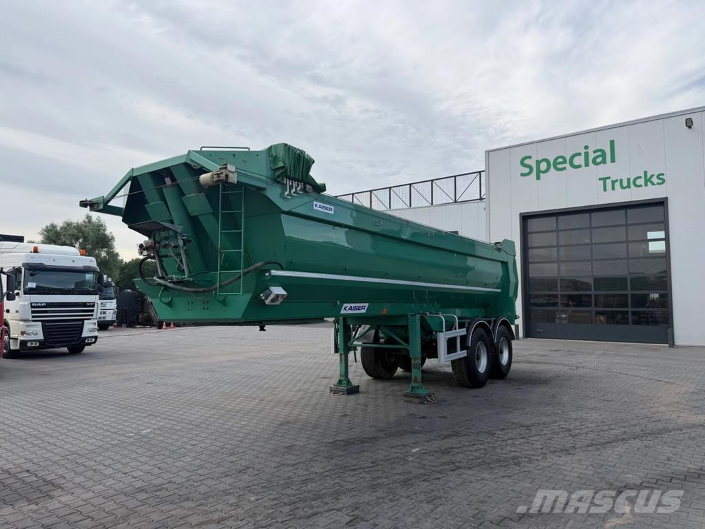 Kaiser Robuste S3302V 2-assige Kipper oplegger – Elektris Piekabes pašizgāzēji
