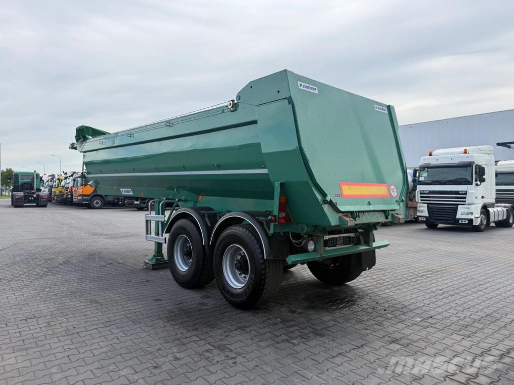 Kaiser Robuste S3302V 2-assige Kipper oplegger – Elektris Piekabes pašizgāzēji
